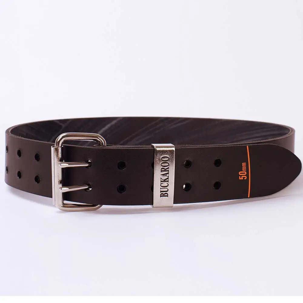 BUCKAROO 50mm Premium Leather Tool Belt WB50