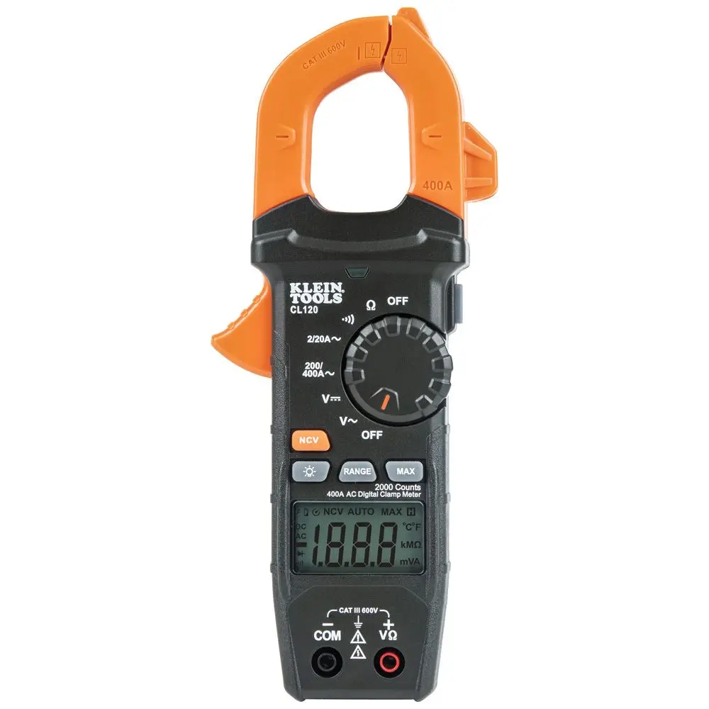 KLEIN 600V CAT4 400A AC/DC Digital Clamp Meter A-CL110