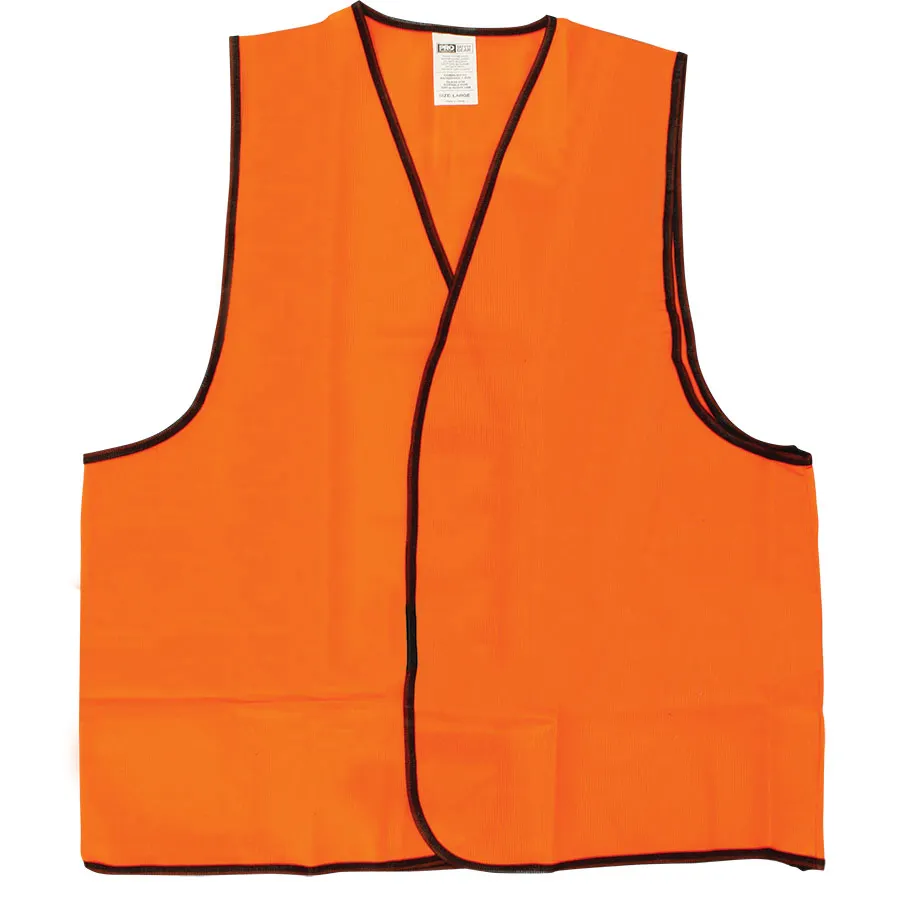 WORKIT Safety Vest Day Hi-Vis Org VDOS