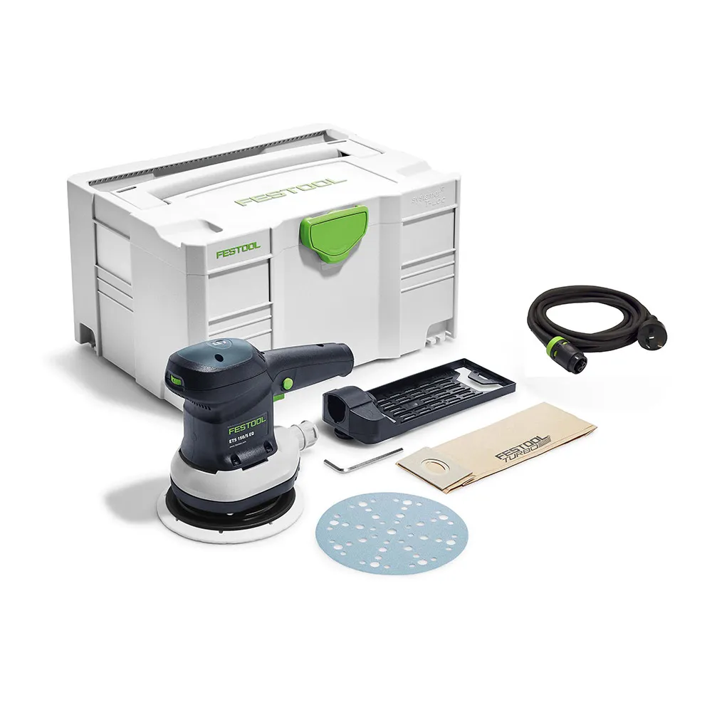 FESTOOL ETS150/5 EQ-PLUS 150mm Random Orbital 5mm Sander 576084