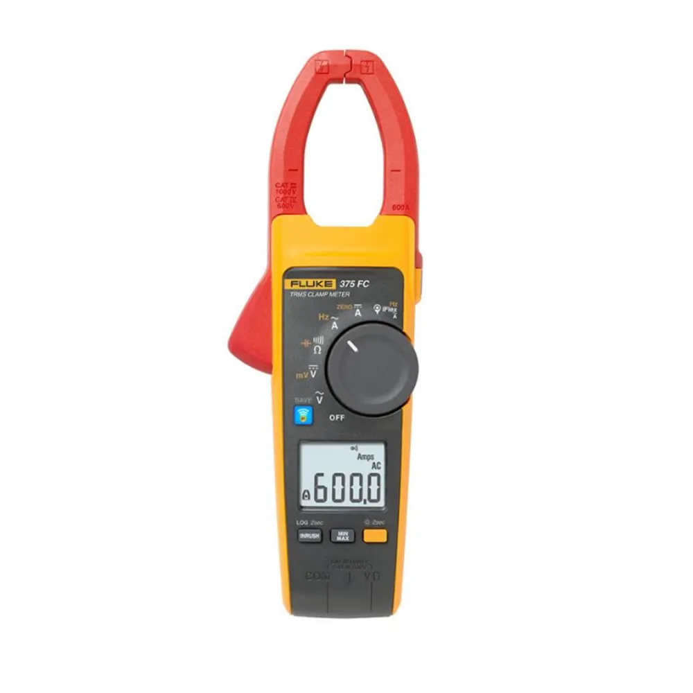 FLUKE 1000V 2500A AC/DC 376 FC True-RMS Clamp Meter FLU376FC