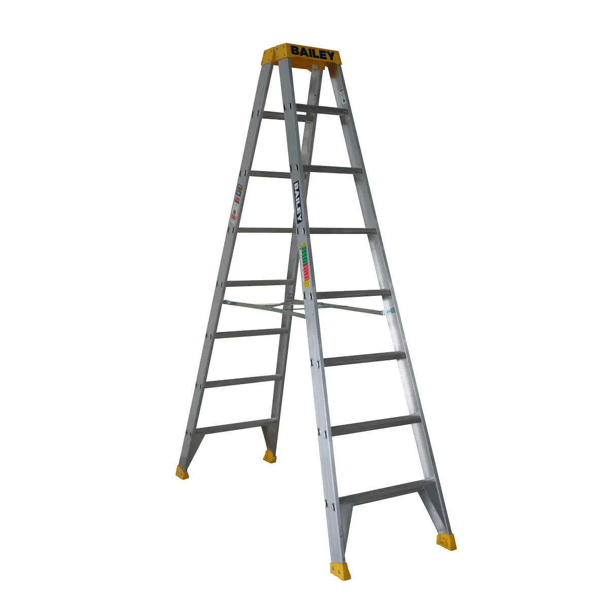 BAILEY Pro Aluminum Double Sided Ladder 8 FS13965