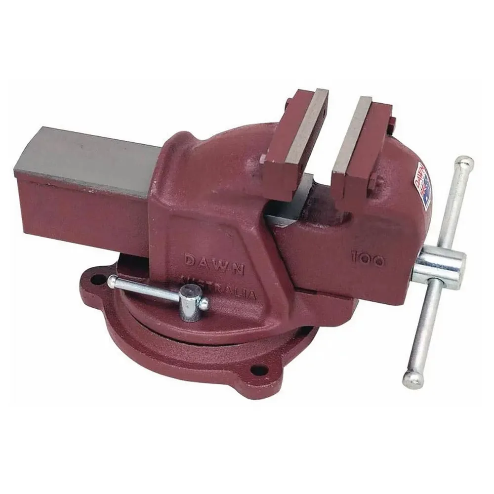 DAWN 125mm Engineer Vice - Cast w. Deflector - Swivel 60165