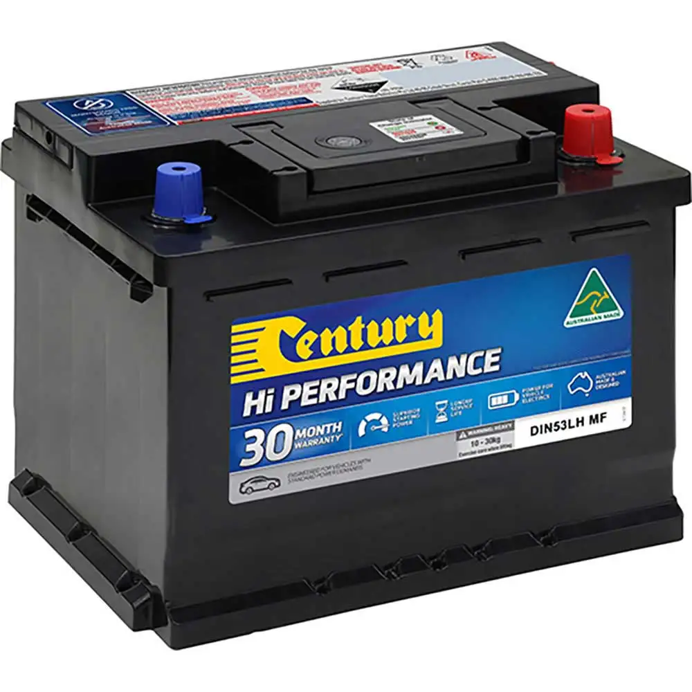 CENTURY DIN53LH MF DIN SMF HP Car Battery 112114