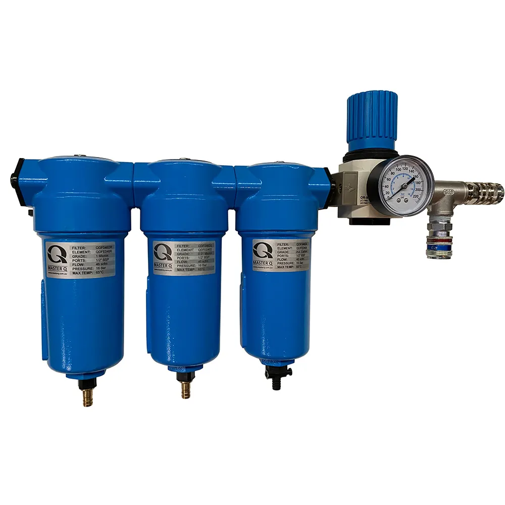 MASTER Q Breathing Air Filter Set QDF046DRSABASET