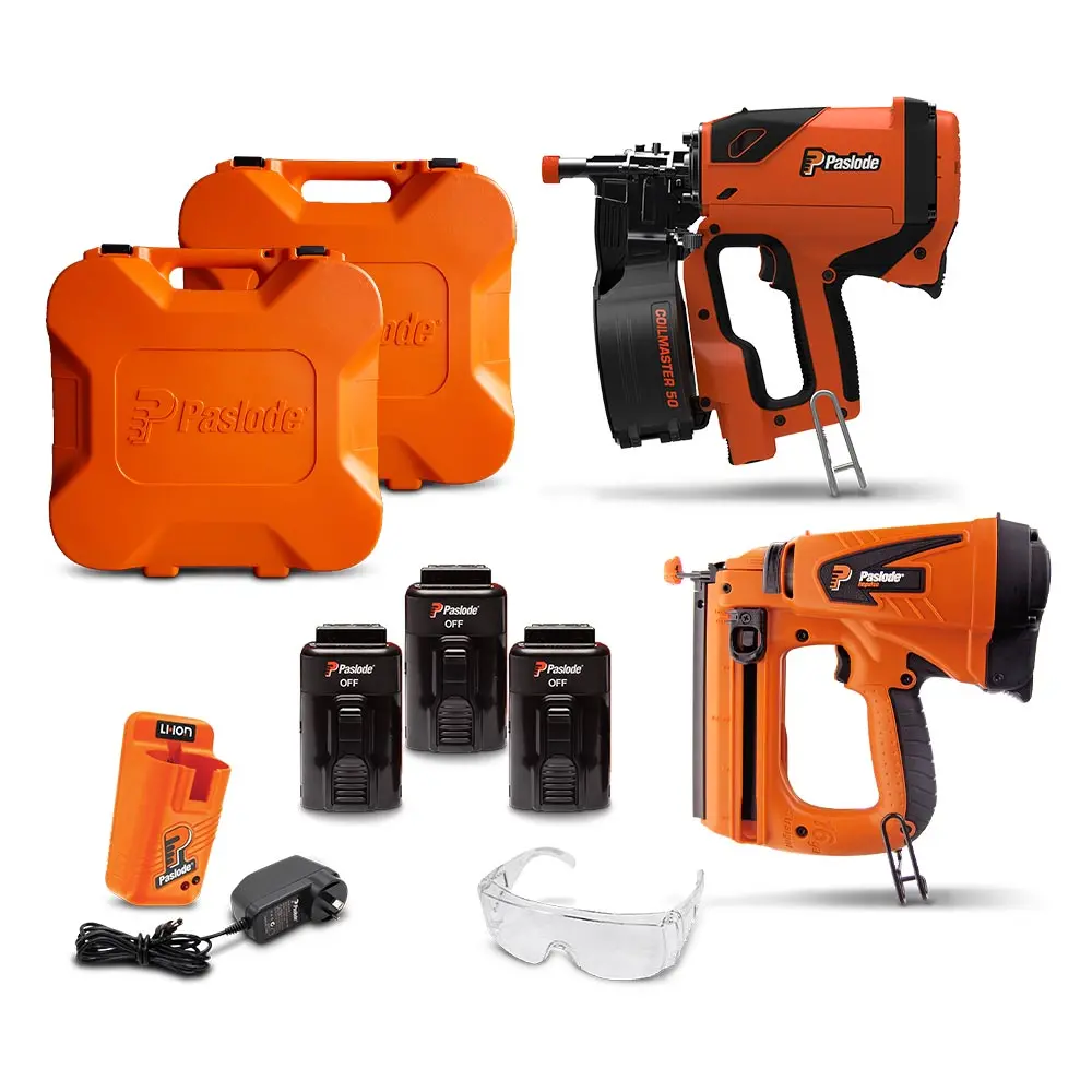 PASLODE 7.4V 3 x 2.1Ah Coilmaster/Bradder Kit S20513