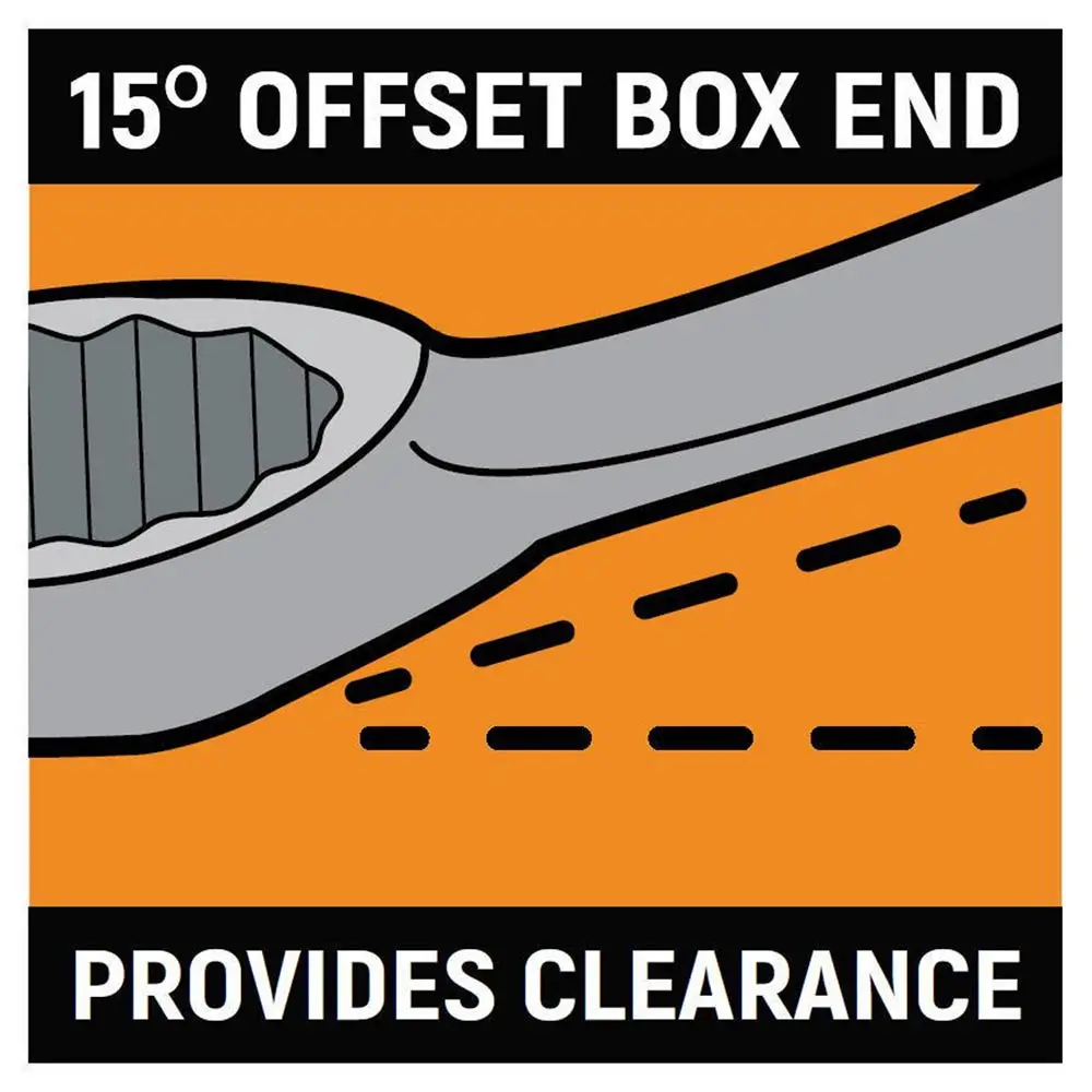 GEARWRENCH 2-3/4" Ring & Open End Spanner 81832