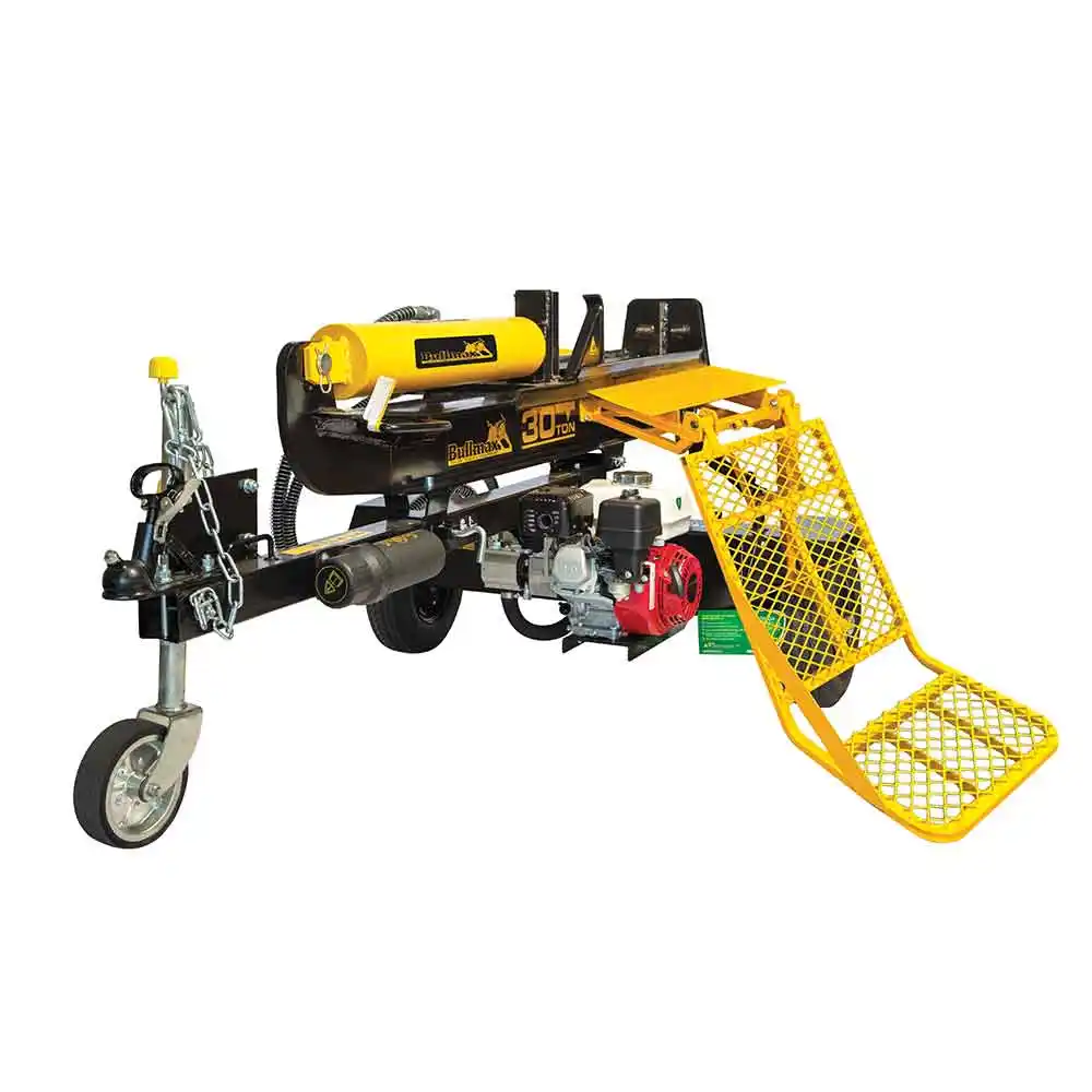 BULLMAX 30T 3.7kw Log Splitter w/ Lifter - Honda GX200 BMLSL-H30TL