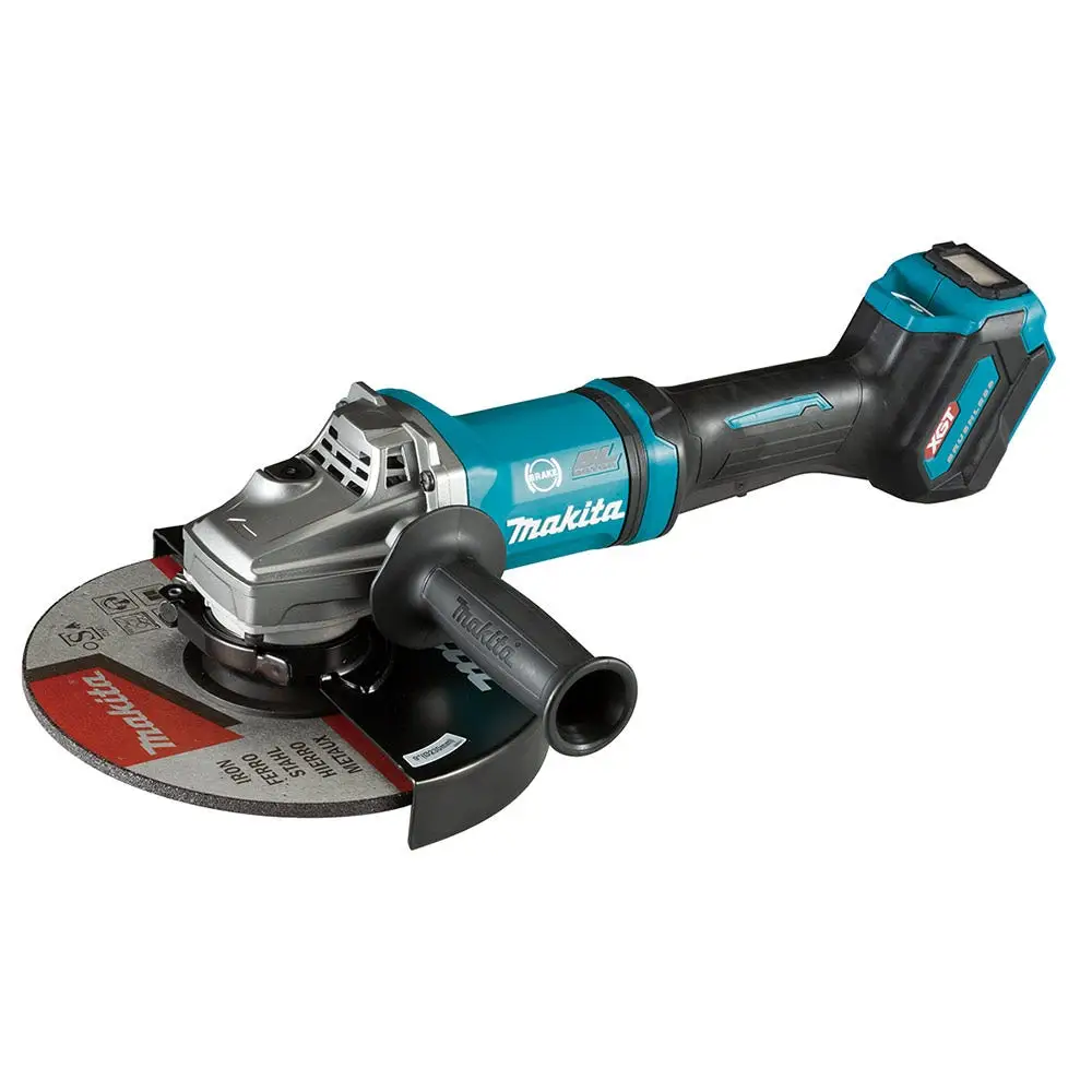 MAKITA 40V Max XGT Brushless 230mm 1 x 5.0Ah Angle Grinder Kit GA038GT101