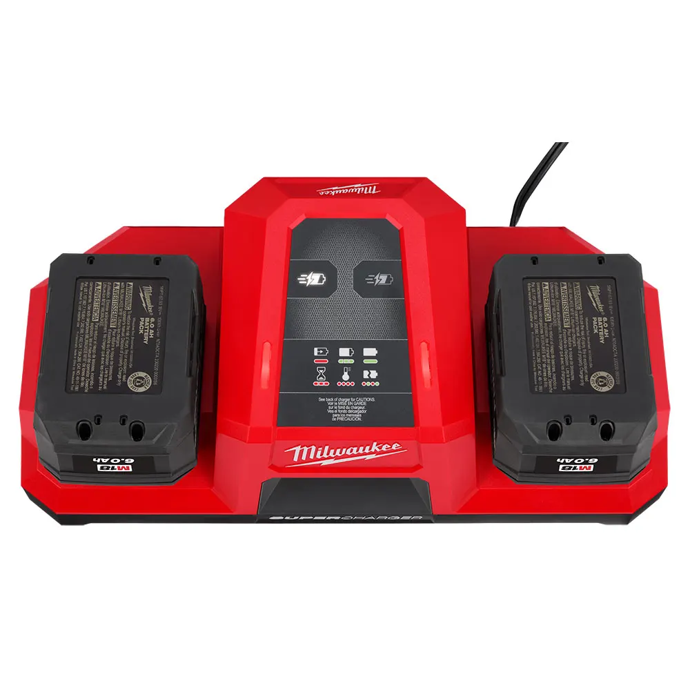 MILWAUKEE 18V Dual Bay Super Charger M18DBSC