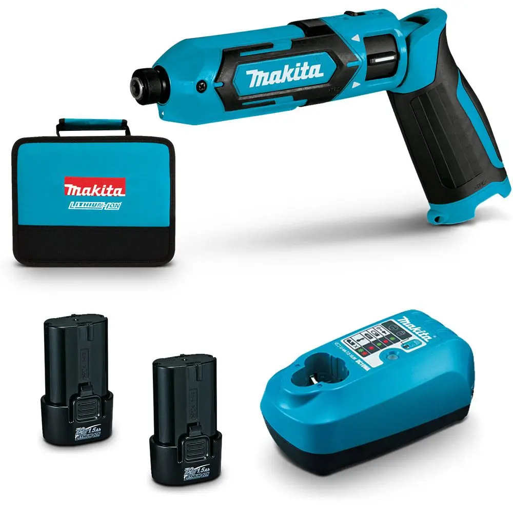 MAKITA 7.2V 2 x 1.5Ah Impact Driver Kit TD022DSE