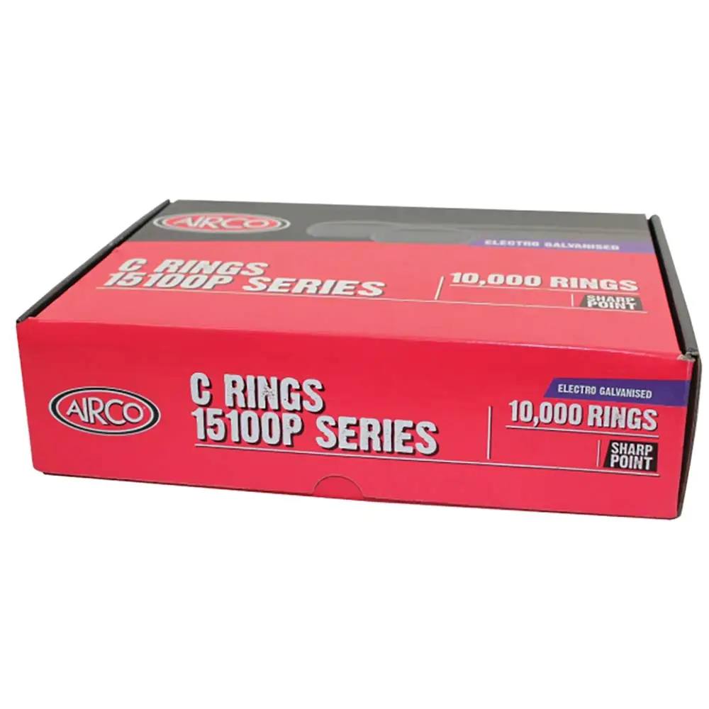 AIRCO 15100P AL-ZN Shield C-Ring - 20000 Box RC00232/20