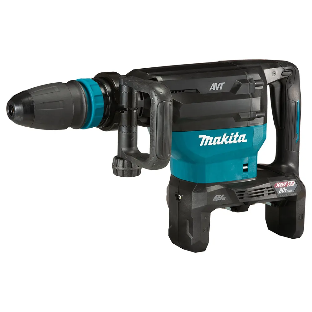 MAKITA 80V Max (40Vx2) XGT Brushless 2 x 5.0Ah SDS Max Demolition Hammer Kit HM002GT201