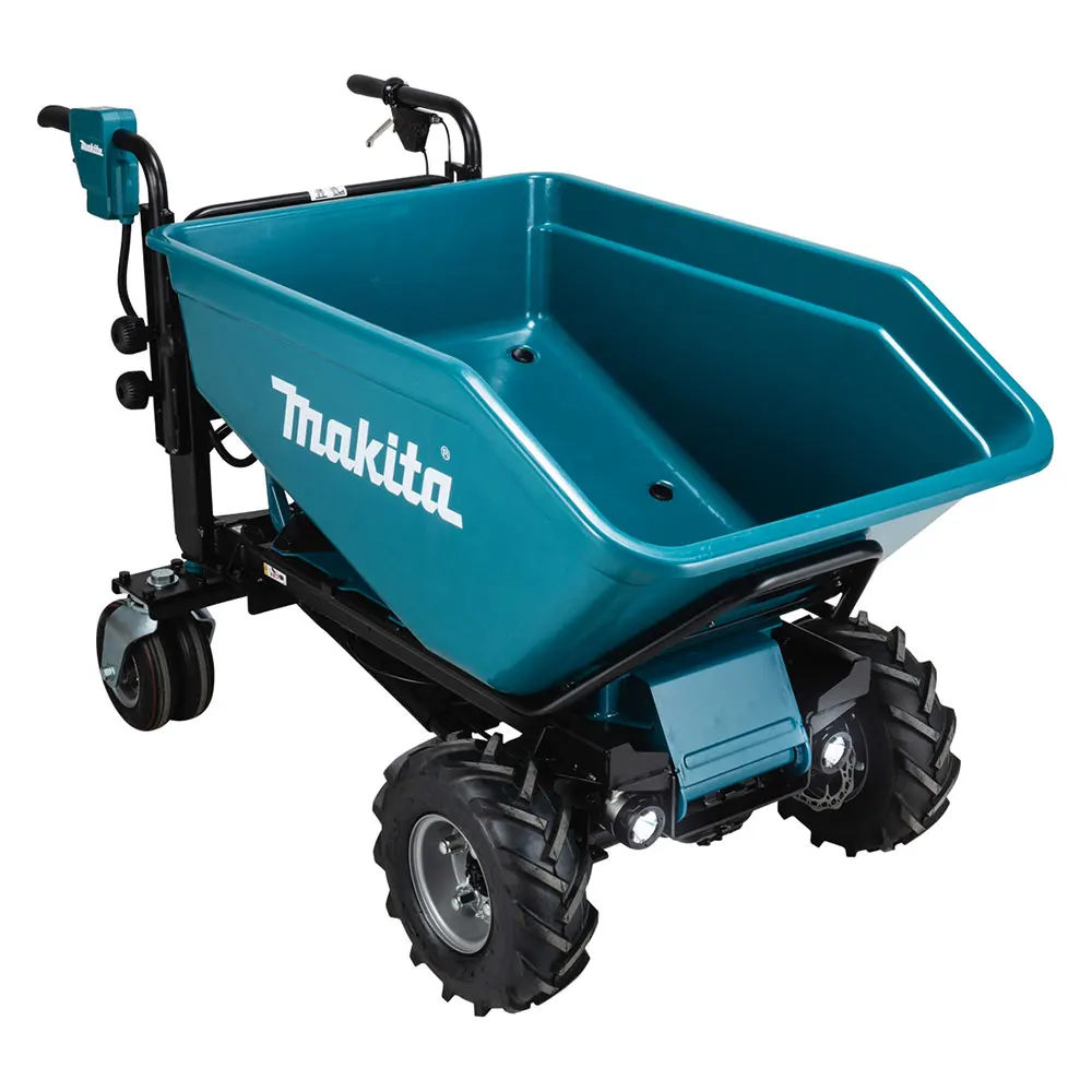 MAKITA 18Vx2 Brushless Wheelbarrow w/ Manual Dump & Bucket Skin DCU603Z