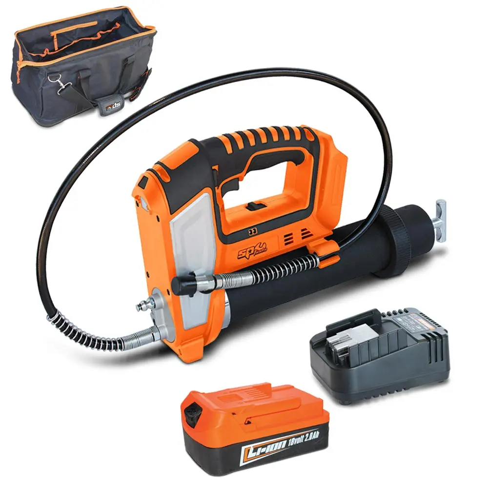 SP TOOLS 18V 1 x 2.0Ah Grease Gun Kit SP81523