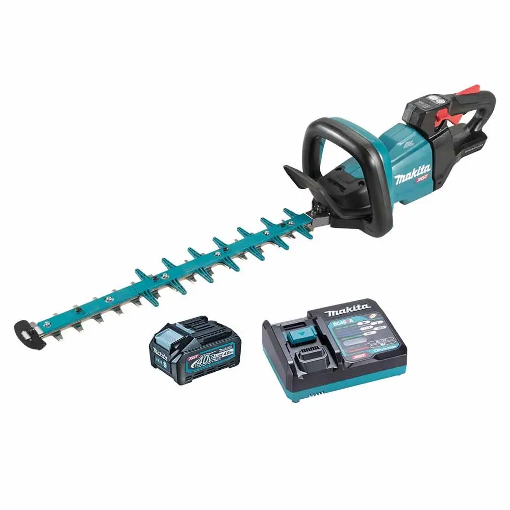 MAKITA 40V Max XGT Brushless 1 x 4.0Ah 600mm Hedge Trimmer Kit UH008GM101