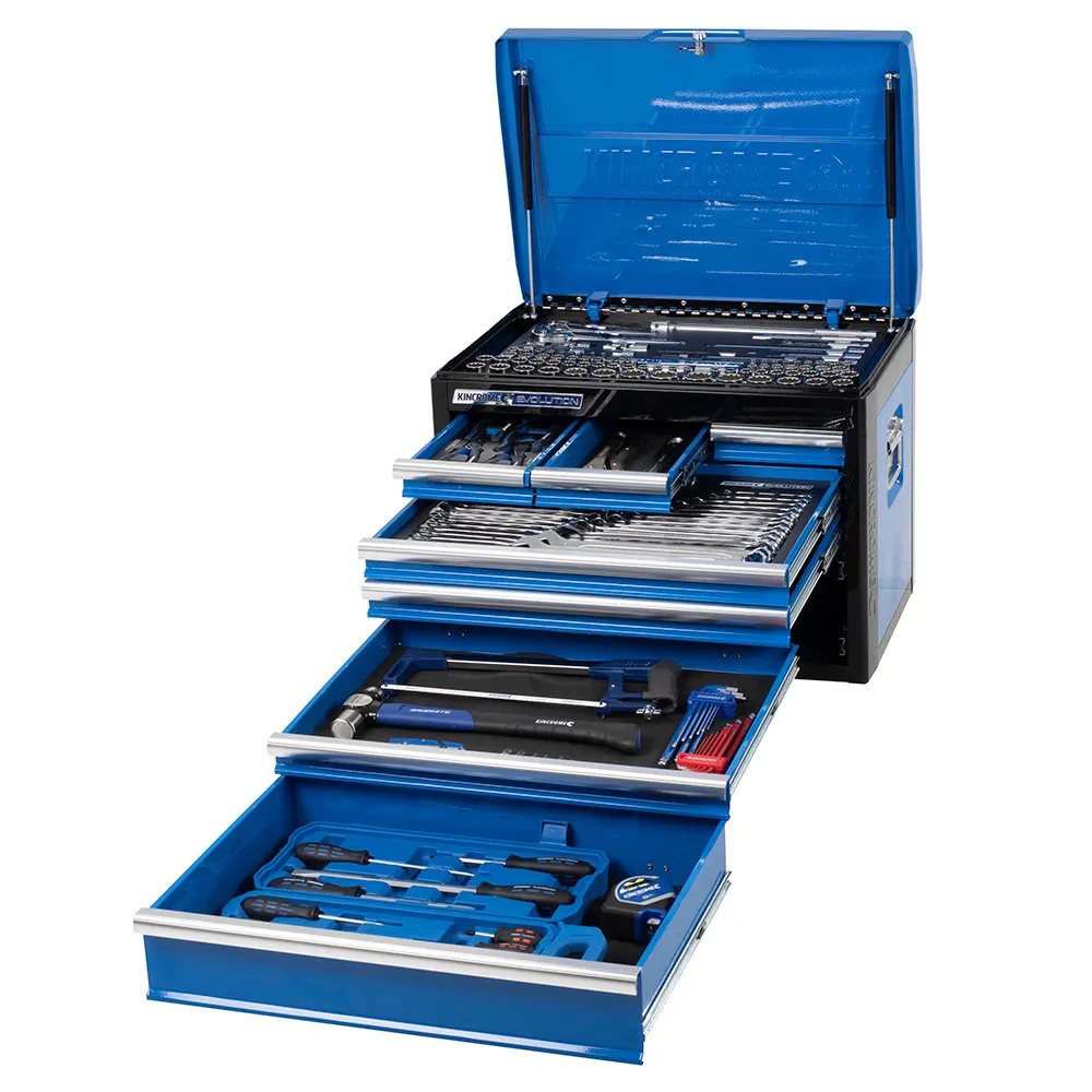 KINCROME Evolution Tool Chest Kit 172 Piece 7 Drawer Deep K1219
