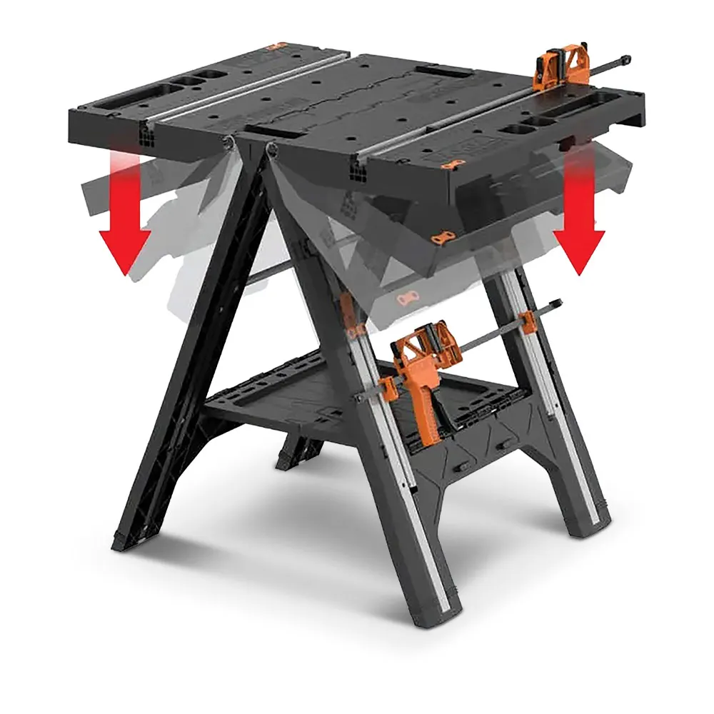 WORX Pegasus Folding Work Table & Sawhorse WX051
