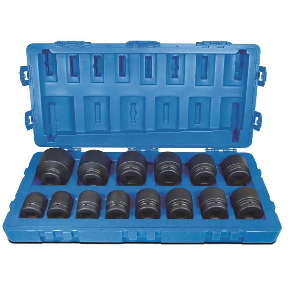 ACTION 1inch Socket Set - 14 Piece 605501402