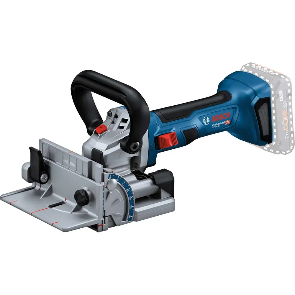 BOSCH 18V 100mm Biscuit Joiner Skin 22MMDOC GFF18V-22 0601620100