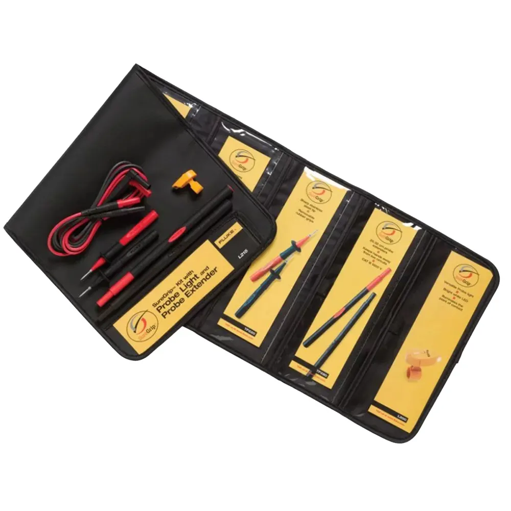 FLUKE Sure Grip Kit w. Probe Light and Probe Extenders FLUL215
