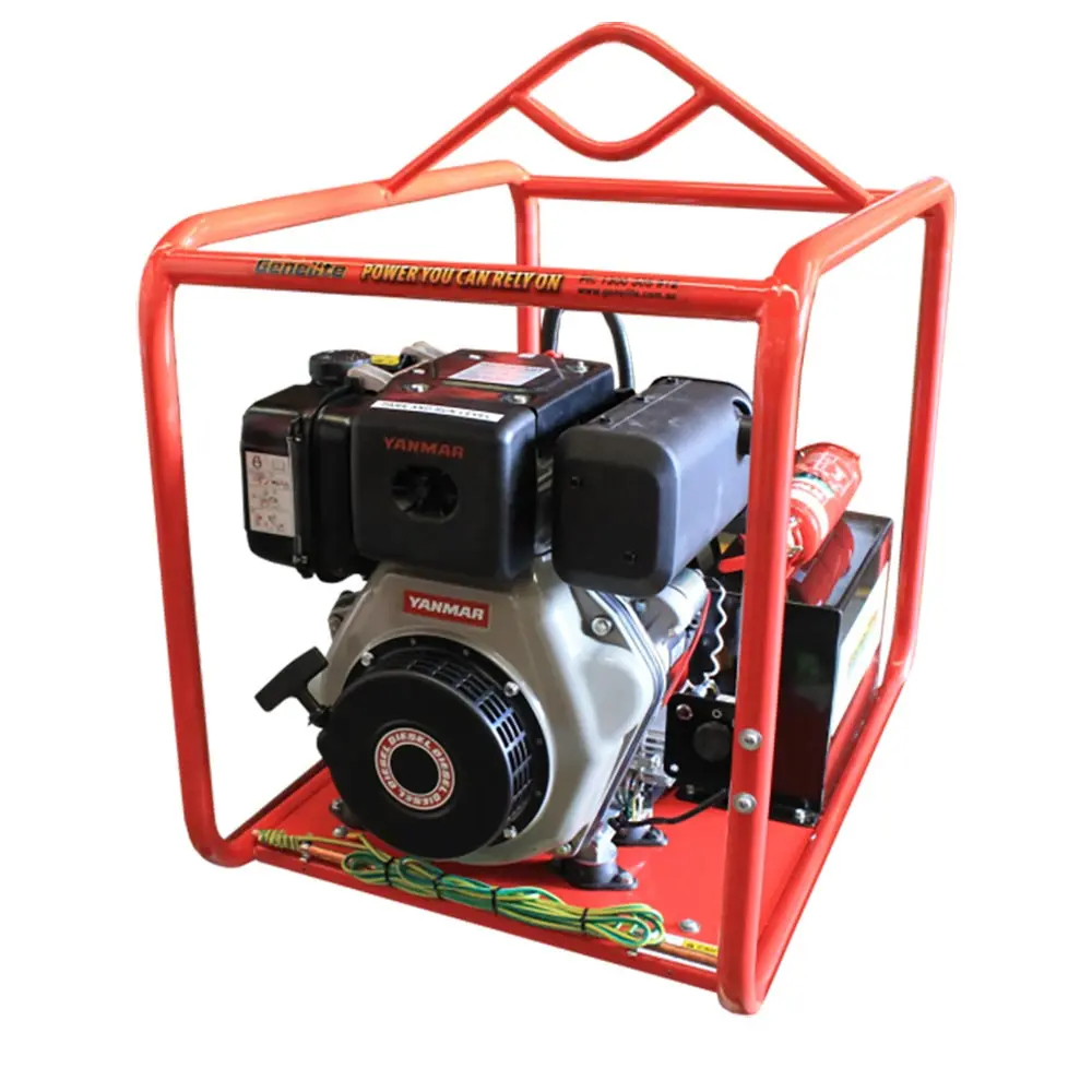 GENELITE 6.5kVA YANMAR Diesel Generator Single Phase Minespec GYD5000E-MS
