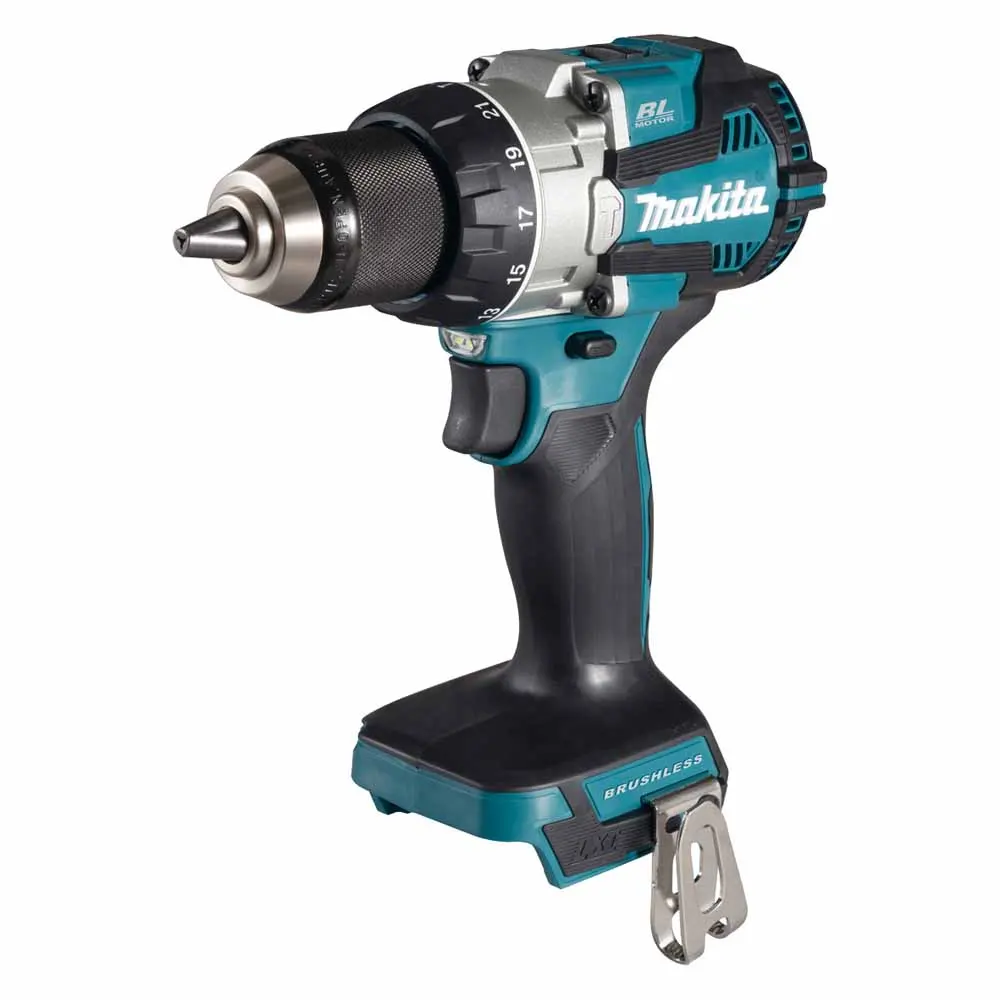 MAKITA 18V Brushless 2 x 5.0Ah 13mm Hammer Driver Drill Kit DHP489RTE