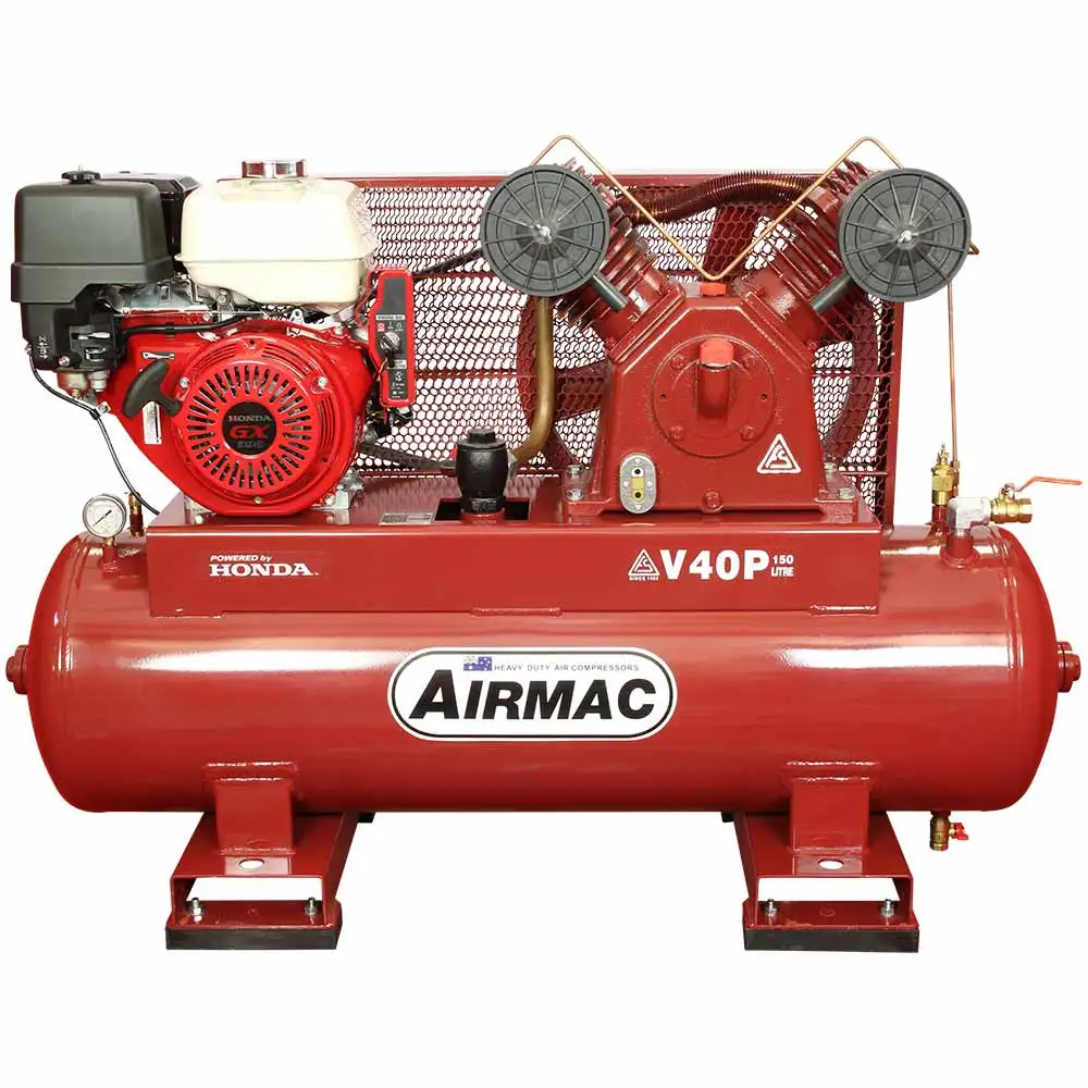 AIRMAC 13hp 150l 850 L/Min Honda Electric Start Air Compressor AM V40P ES