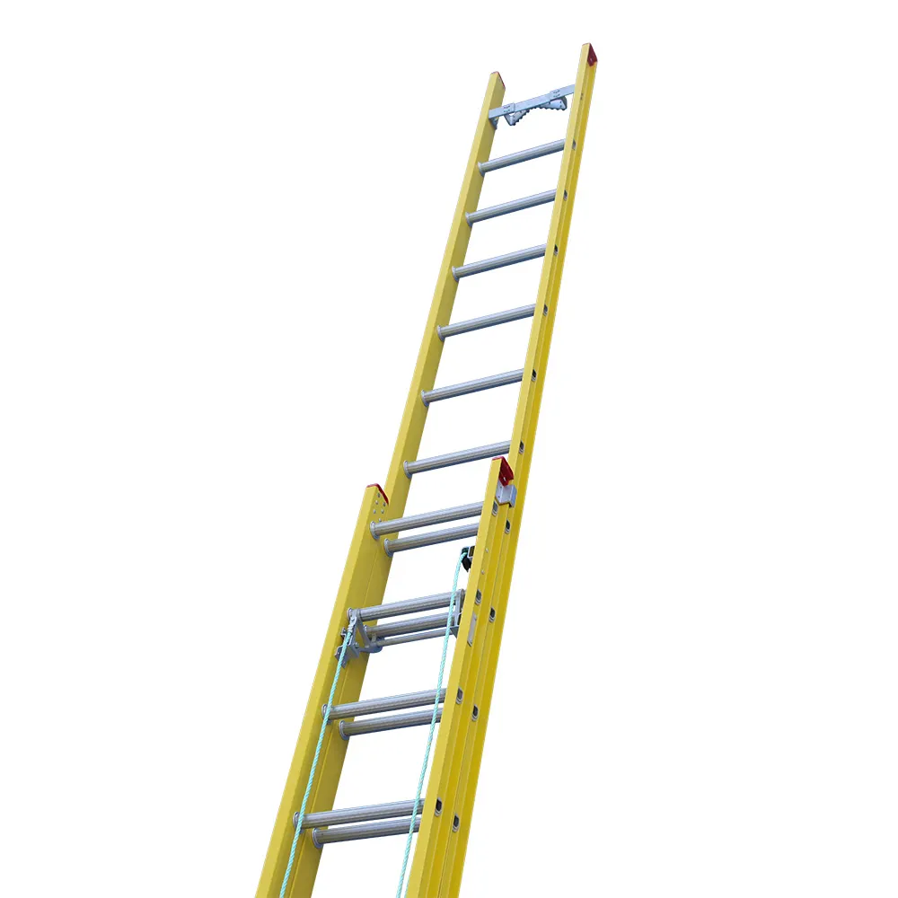 INDALEX 135kg Trade 3.4m - 5.5m Fibreglass Extension Ladder TRDXF18