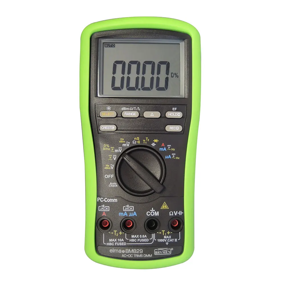 WATTMASTER RMS Digital Multimeter WATEL-BM829