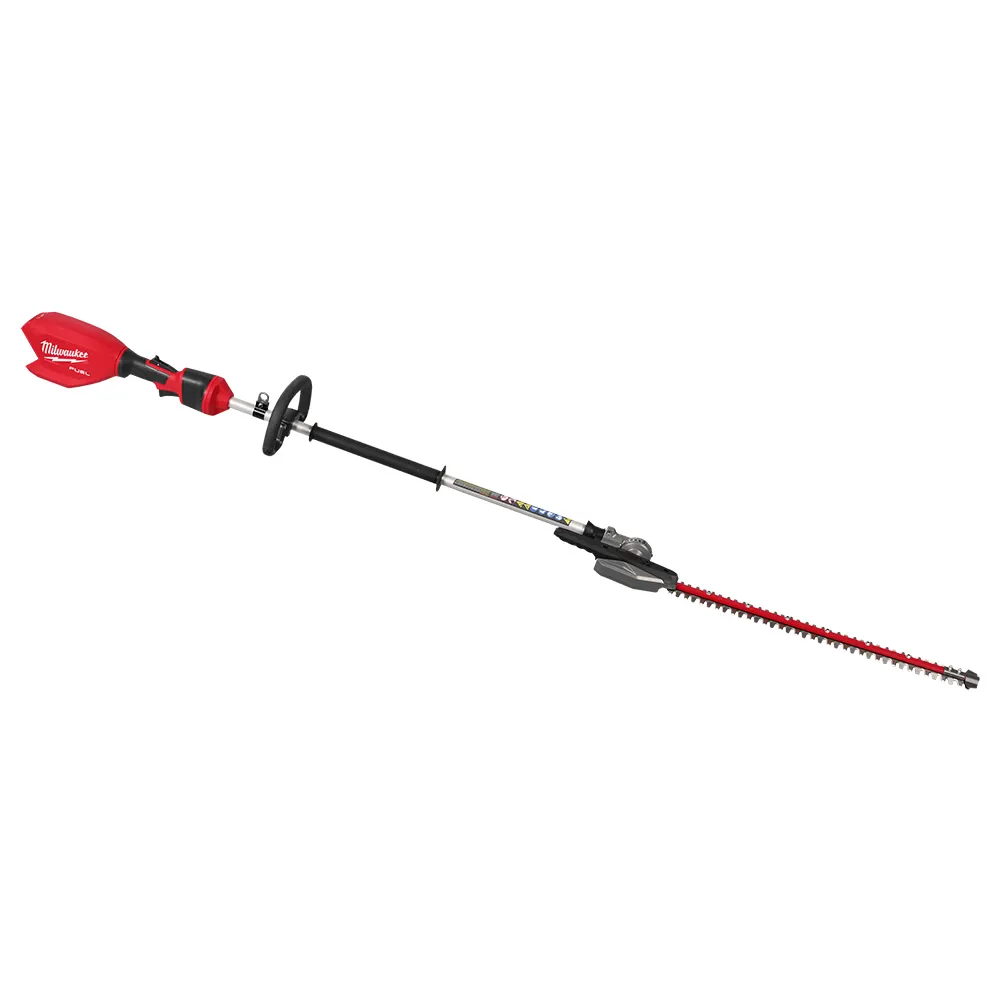 MILWAUKEE 18V Brushless FUEL 2.1m Pole Articulating Hedge Trimmer Skin M18FHTE210