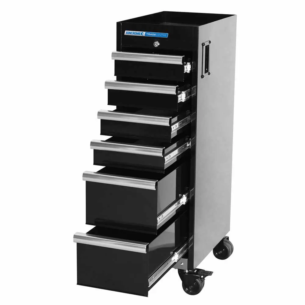 KINCROME 6 Drawer Trade Centre Mobile Service Trolley K7369