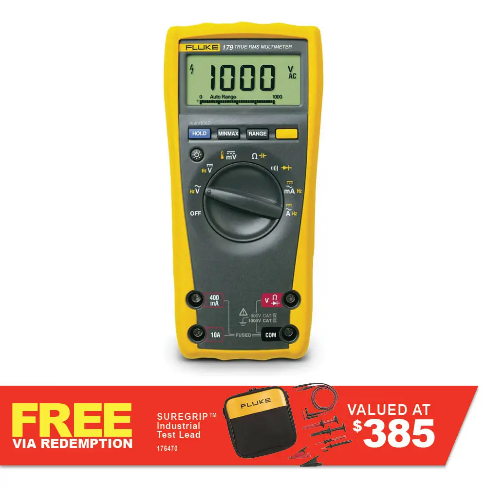 FLUKE 1000V Multimeter FLU179