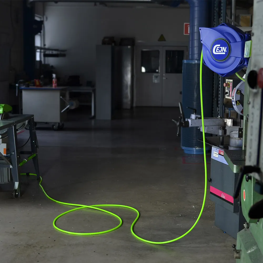 CEJN 10m Hi-Vis Air Hose Reel 199112028