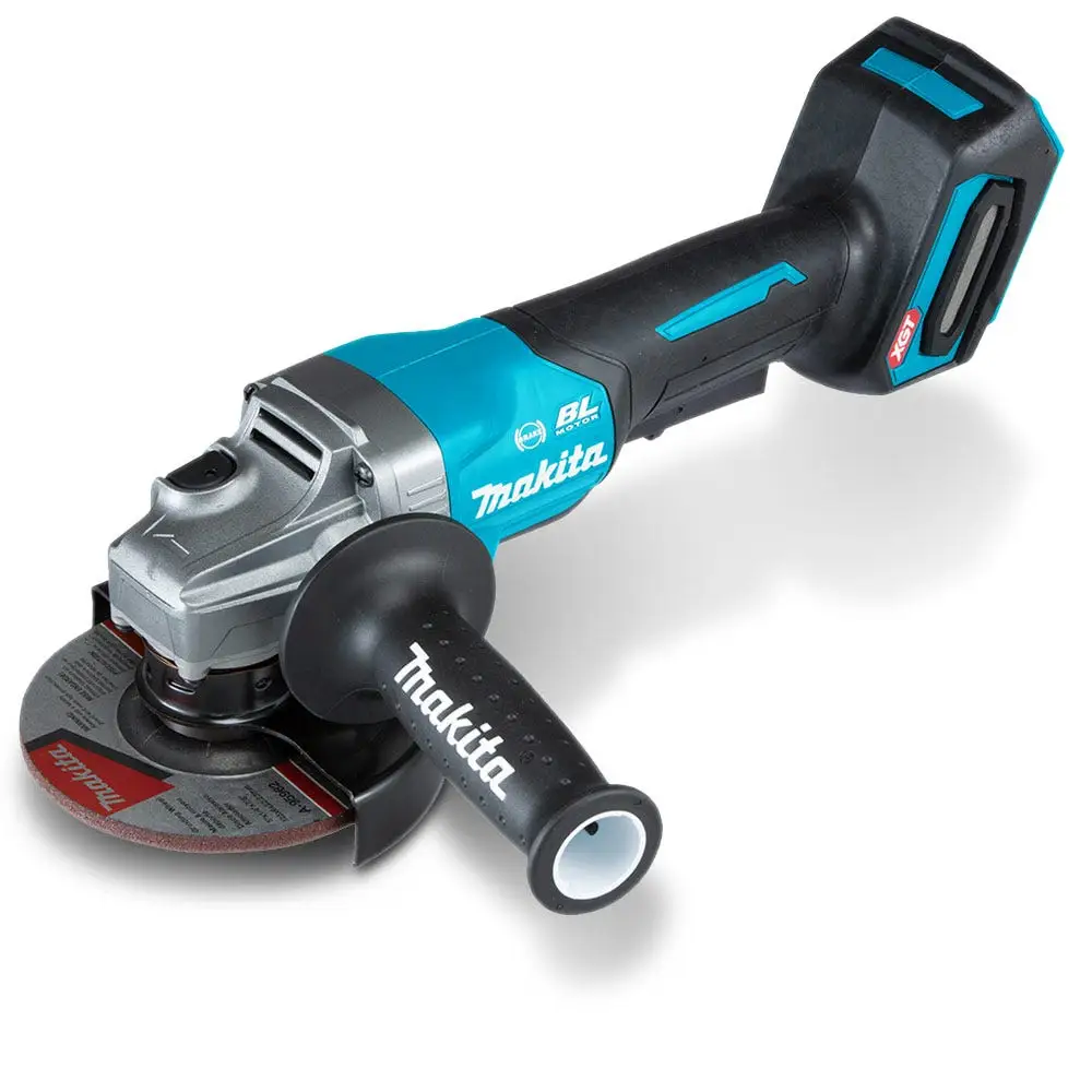MAKITA 40V Max XGT Brushless 125mm Paddle Switch Angle Grinder Kit GA013GM201