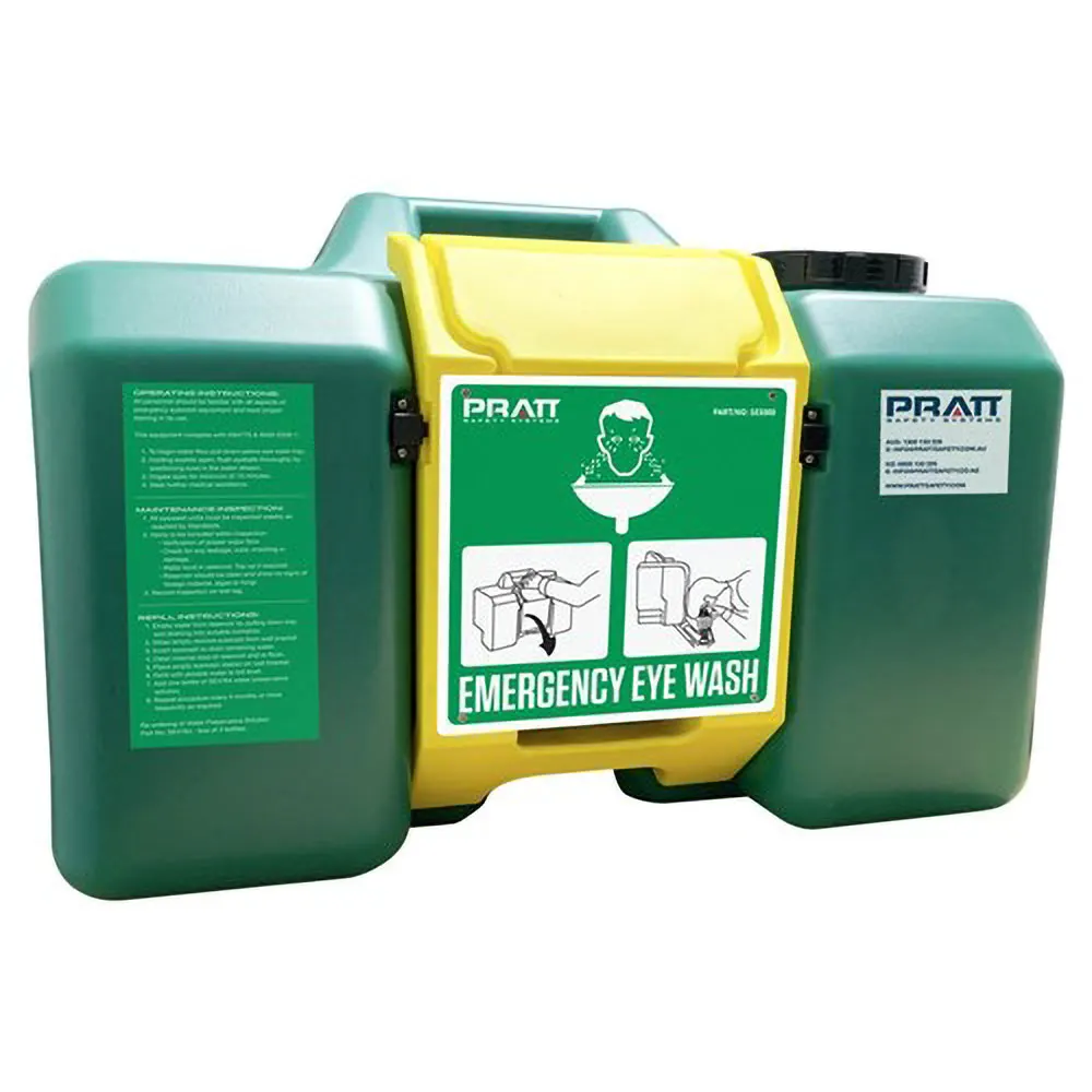 PRATT 35L Gravity Portable Eye Wash Station SE5000