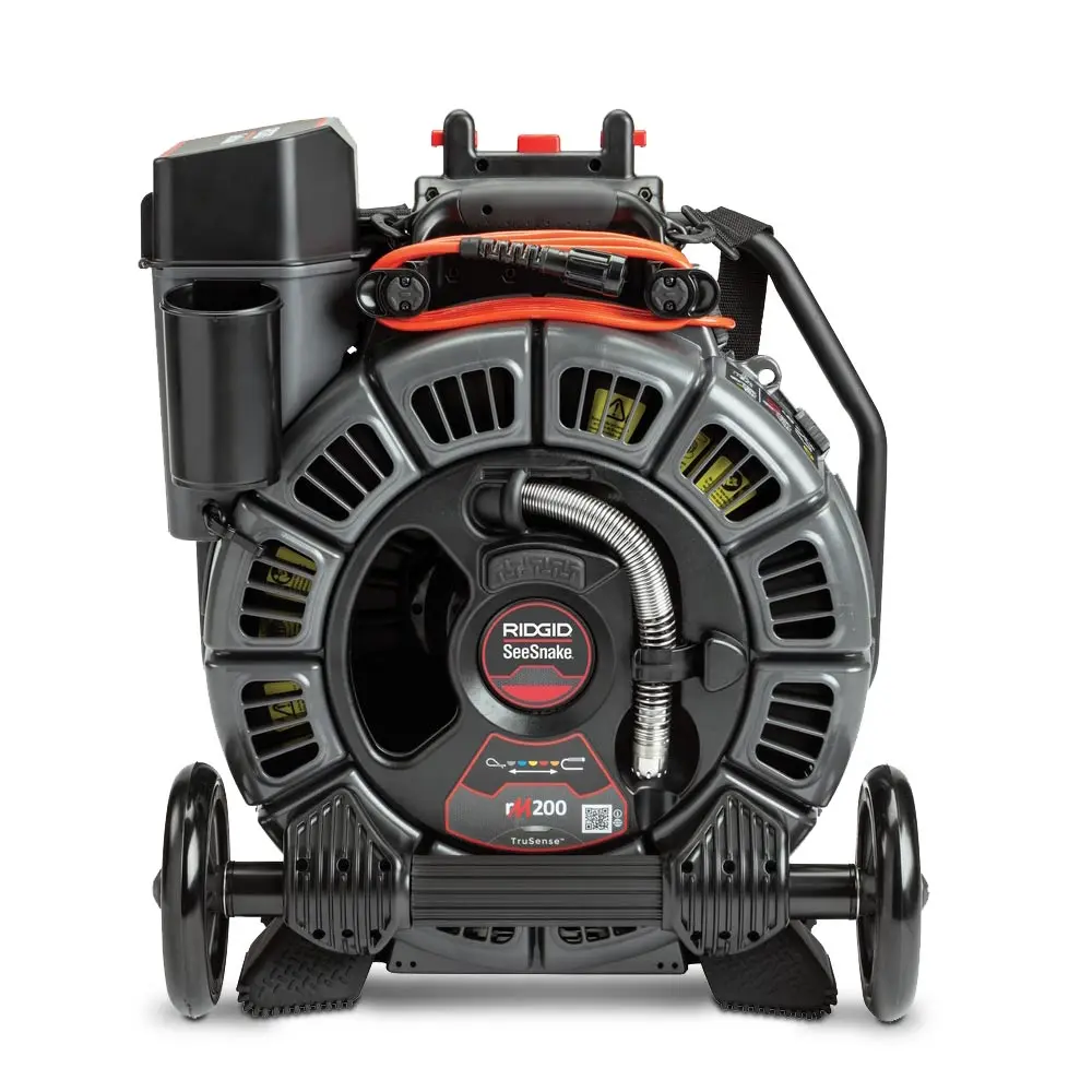 RIDGID SeeSnake Reel (200' / 61 m) with Self-Leveling Camera powered with TruSense 63658