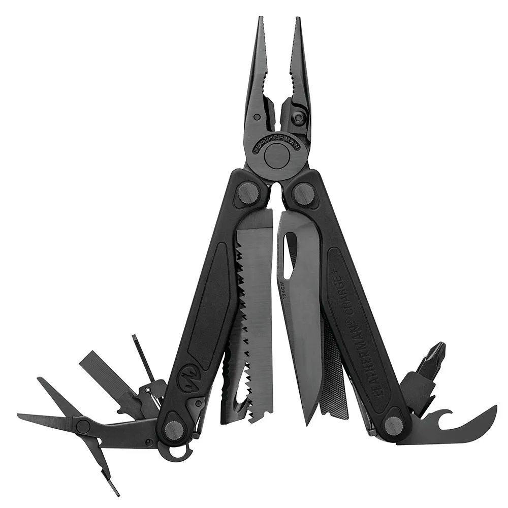 LEATHERMAN Heavy Duty Charge Plus Multi-Tool Black With Partial Bit Kit & Molle BL YL832601