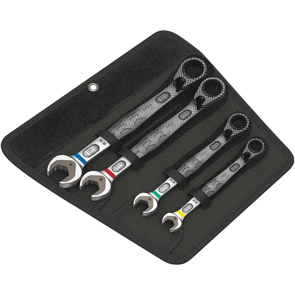 WERA 6001 Joker Switch 4 Set 1 4 Piece Ratcheting Spanner WER020090