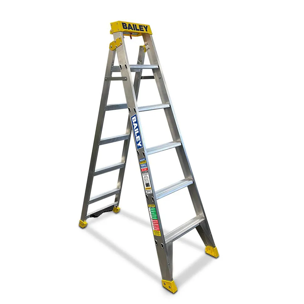 BAILEY 150kg Pro Punchlock Dual Purpose Ladder FS13988