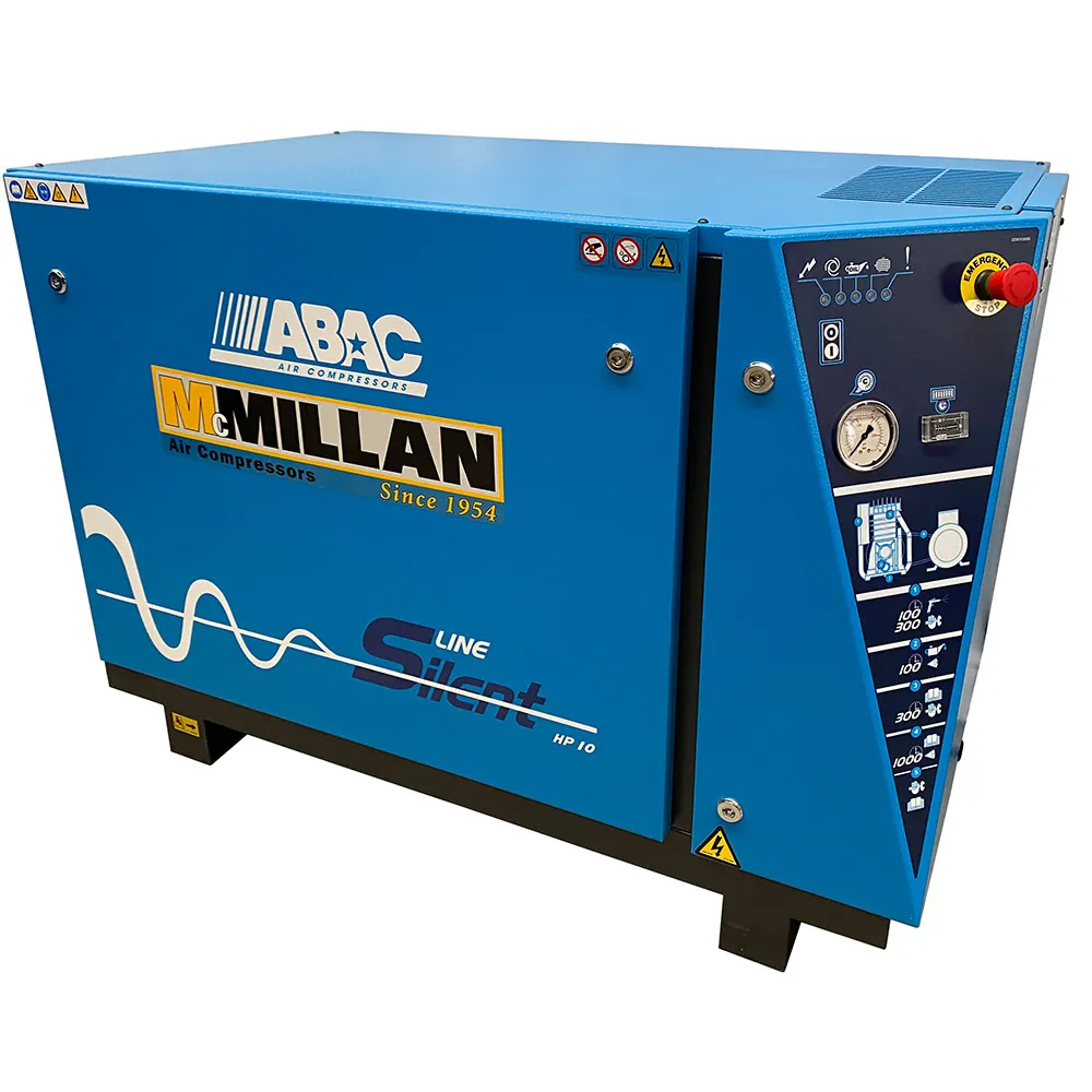 ABAC 10HP 300L Low Noise Compressor Set LN1000SET300