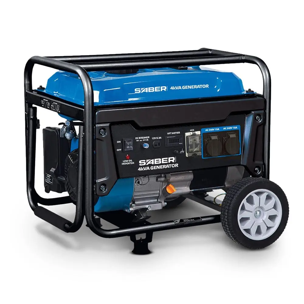 SABER 3500W 7.5hp Petrol Generator SABGEN4KECO