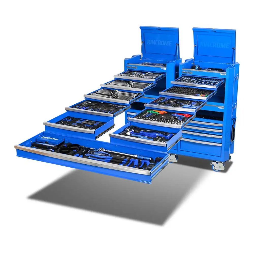 KINCROME 60" 22 Drawer Contour Workshop Tool Kit - 868 Piece K1967
