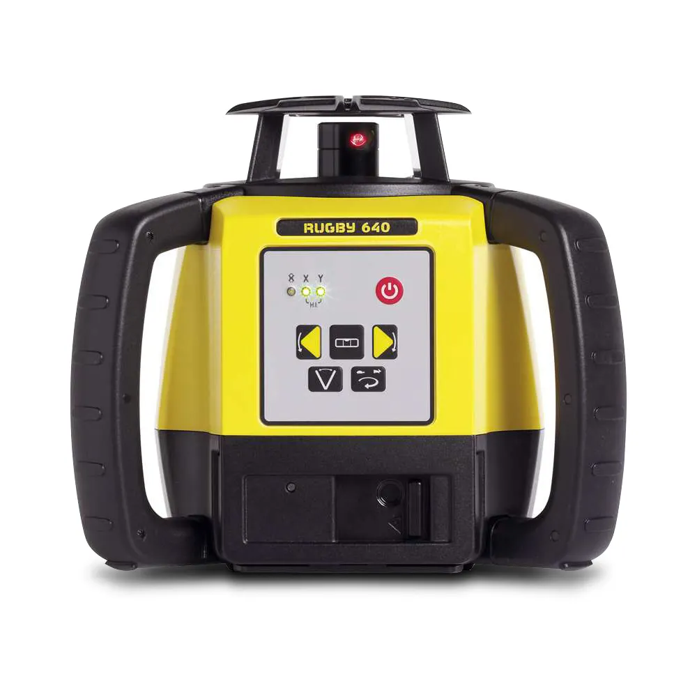 LEICA Rotating Laser Level Red Beam Manual-Single-Grade RUGBY 640 LG6005989