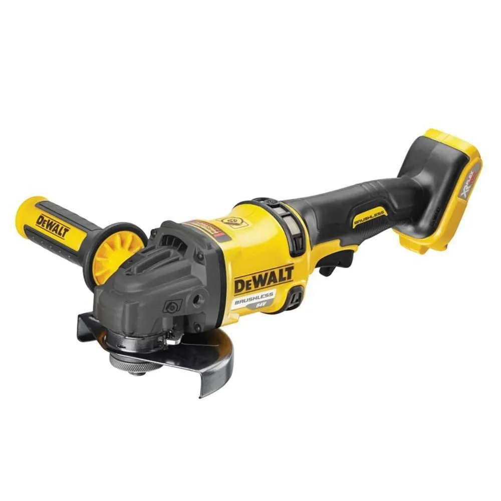 DEWALT 54V 125mm Brushless 1 x 9.0Ah Angle Grinder Kit DCG418X1-XE