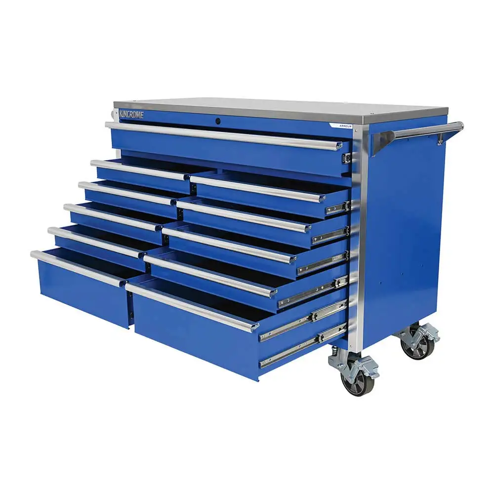 KINCROME Tool Armour 59" 11 Drawer Tool Trolley K77800
