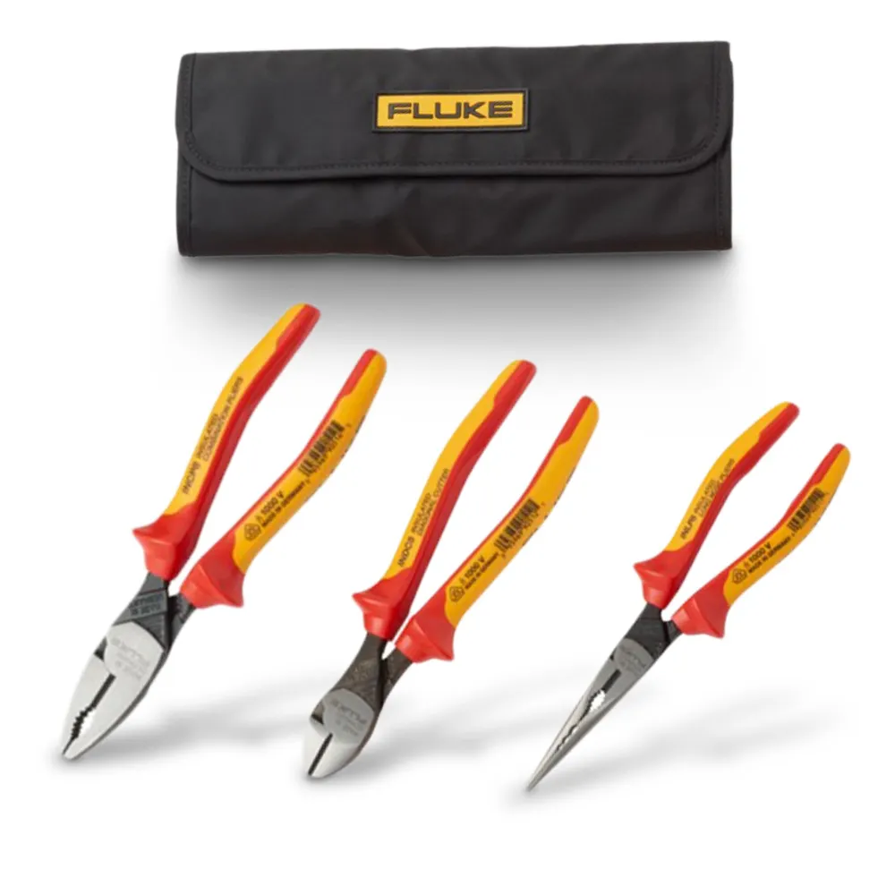 FLUKE Insulated Plier Set - 3 Piece FLUIKPL3