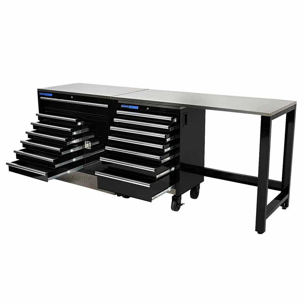 KINCROME 3 Piece 14 Drawer Trade Centre Garage Set K7373