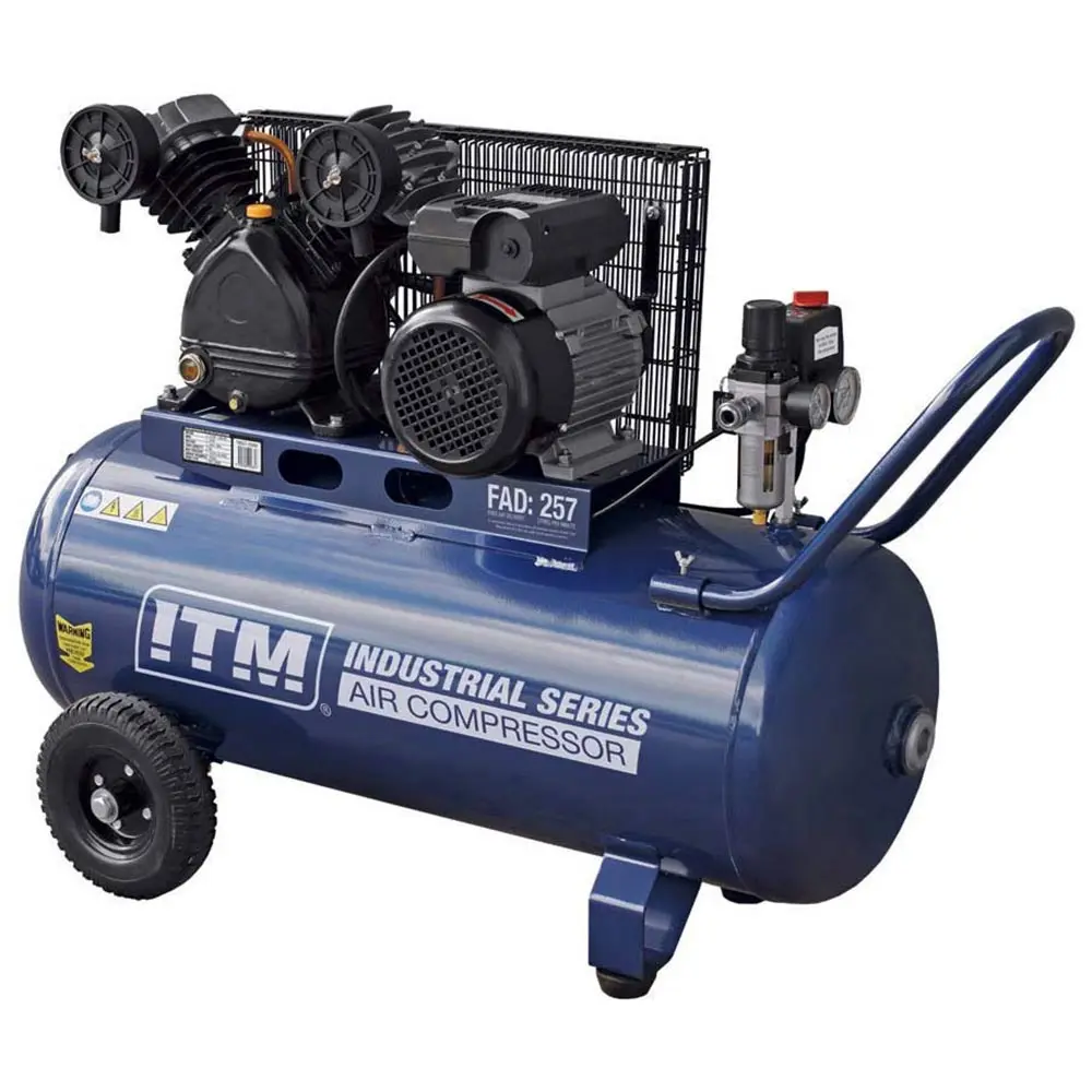 ITM 2.5HP 90L 257L/min Belt Drive Air Compressor TM351-25090