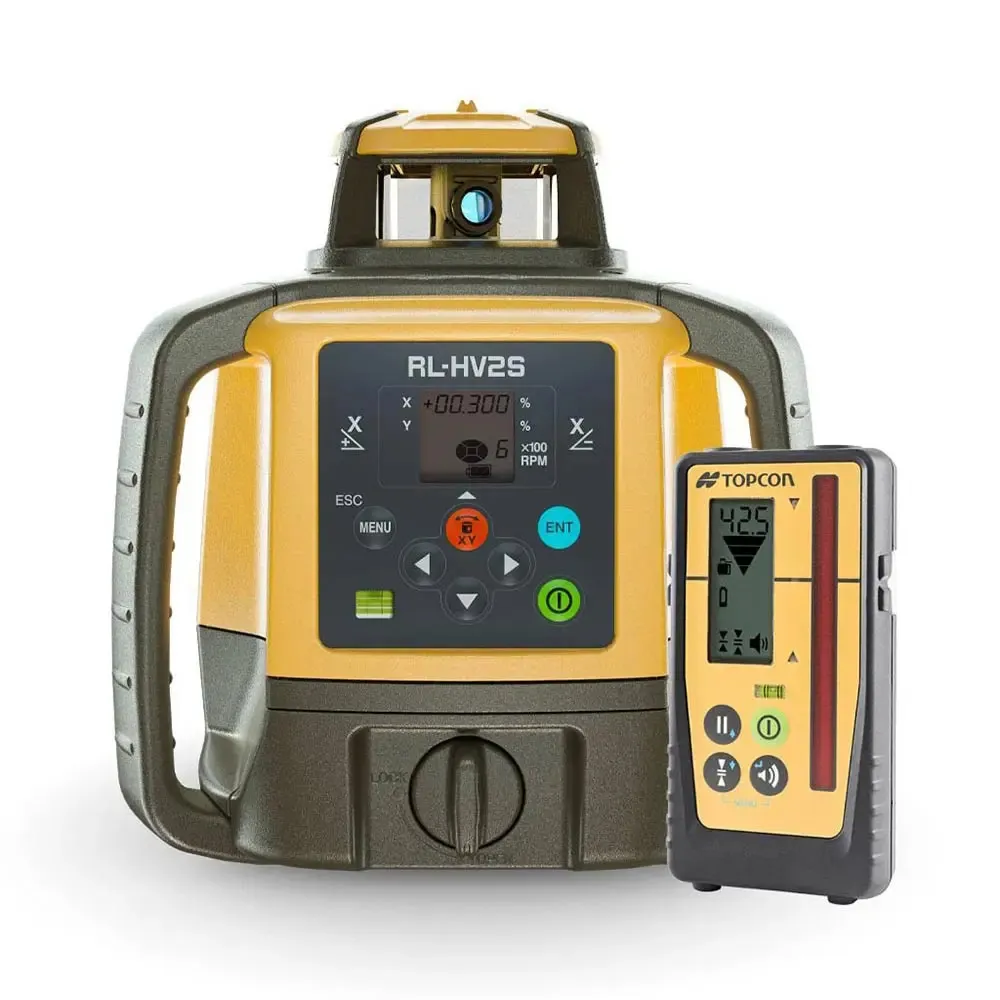 TOPCON 800M W/MM-REC RLHV2S HV/DG Rotary Level Laser - RED 1051612-22